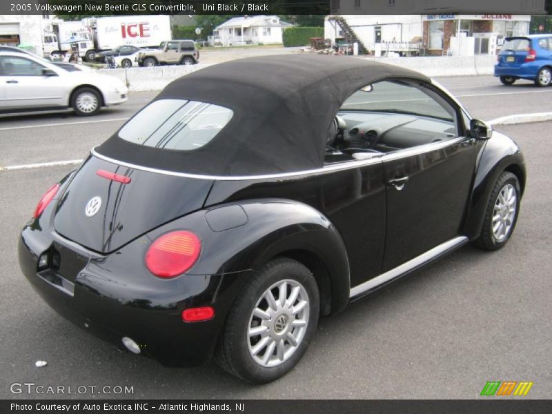 Uni Black / Black 2005 Volkswagen New Beetle GLS Convertible