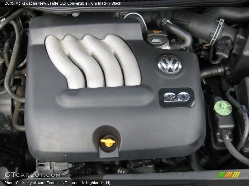 Uni Black / Black 2005 Volkswagen New Beetle GLS Convertible