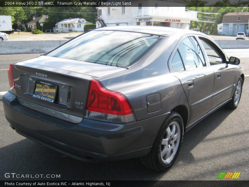 Titanium Gray Metallic / Beige/Light Sand 2004 Volvo S60 2.5T AWD