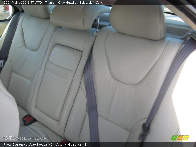 Titanium Gray Metallic / Beige/Light Sand 2004 Volvo S60 2.5T AWD
