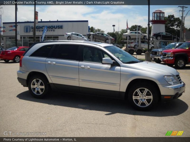 Bright Silver Metallic / Dark Khaki/Light Graystone 2007 Chrysler Pacifica Touring AWD