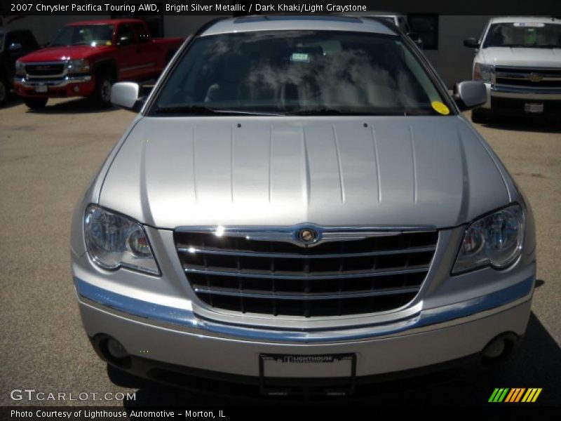 Bright Silver Metallic / Dark Khaki/Light Graystone 2007 Chrysler Pacifica Touring AWD