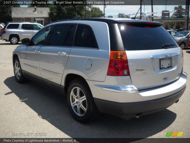 Bright Silver Metallic / Dark Khaki/Light Graystone 2007 Chrysler Pacifica Touring AWD