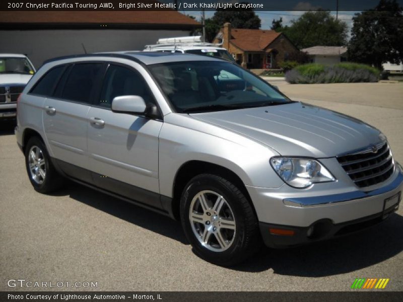 Bright Silver Metallic / Dark Khaki/Light Graystone 2007 Chrysler Pacifica Touring AWD
