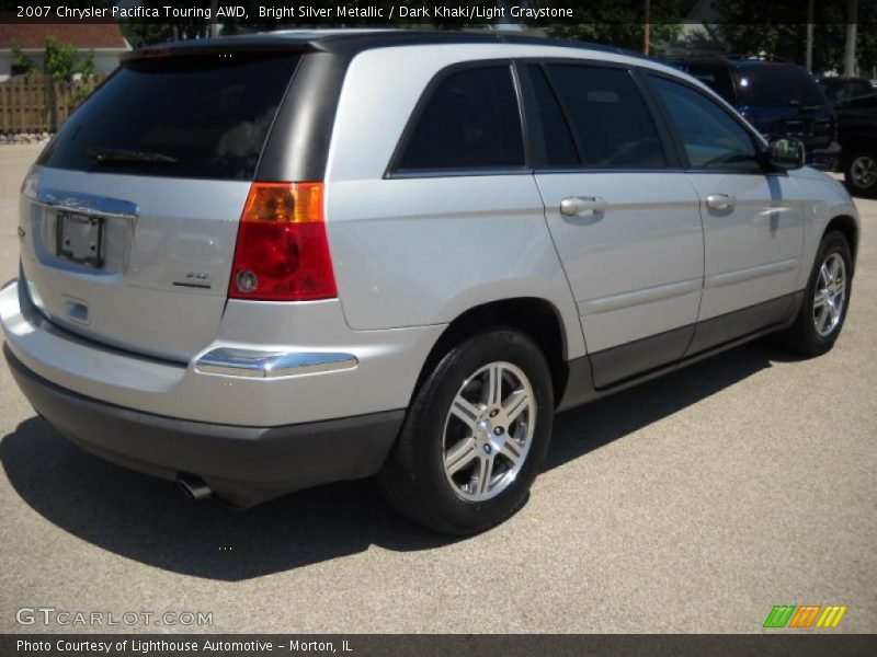Bright Silver Metallic / Dark Khaki/Light Graystone 2007 Chrysler Pacifica Touring AWD