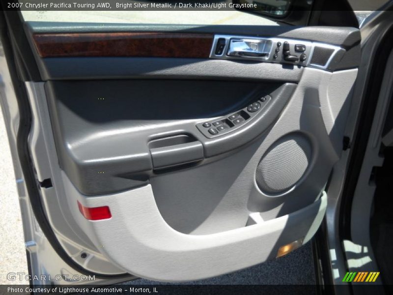 Bright Silver Metallic / Dark Khaki/Light Graystone 2007 Chrysler Pacifica Touring AWD
