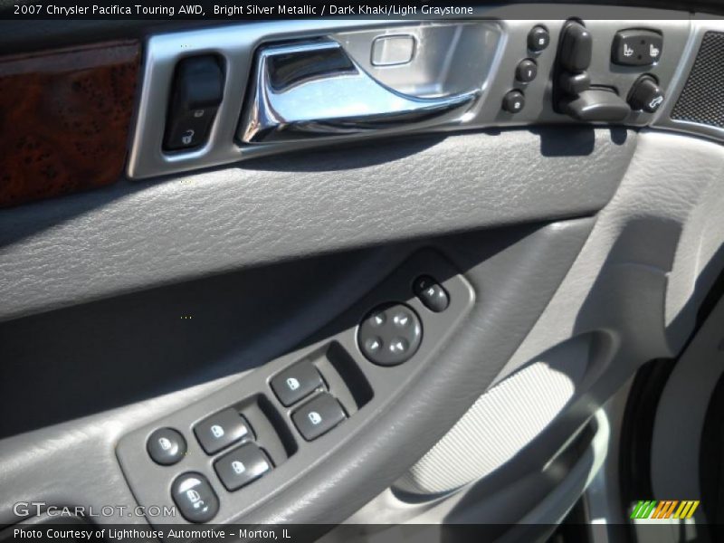 Bright Silver Metallic / Dark Khaki/Light Graystone 2007 Chrysler Pacifica Touring AWD