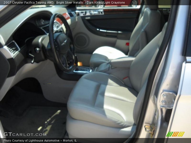 Bright Silver Metallic / Dark Khaki/Light Graystone 2007 Chrysler Pacifica Touring AWD