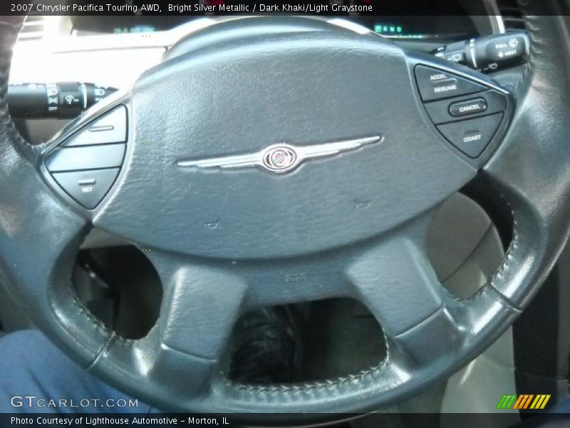 Bright Silver Metallic / Dark Khaki/Light Graystone 2007 Chrysler Pacifica Touring AWD