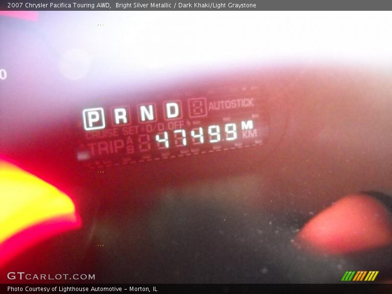 Bright Silver Metallic / Dark Khaki/Light Graystone 2007 Chrysler Pacifica Touring AWD