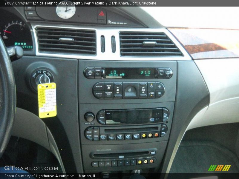 Bright Silver Metallic / Dark Khaki/Light Graystone 2007 Chrysler Pacifica Touring AWD