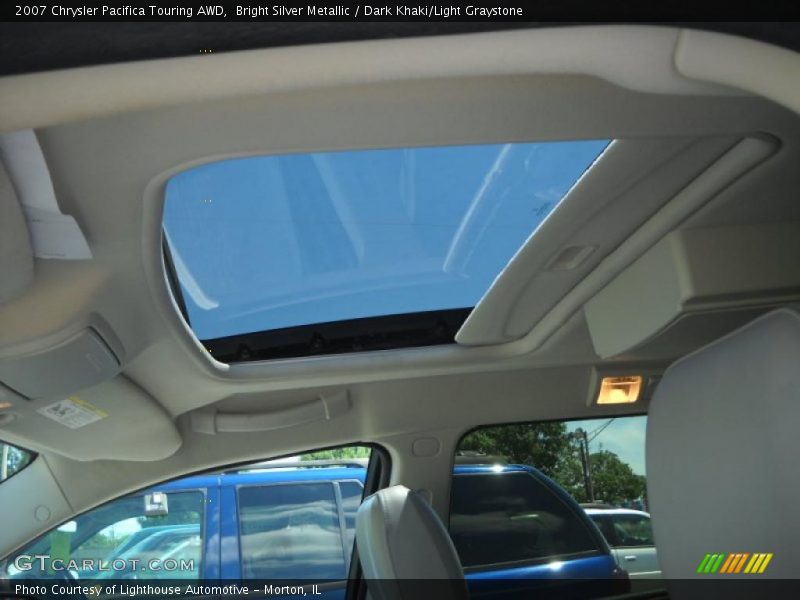 Bright Silver Metallic / Dark Khaki/Light Graystone 2007 Chrysler Pacifica Touring AWD