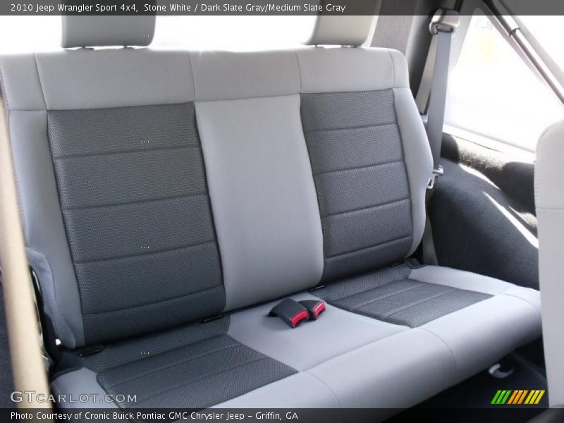 Stone White / Dark Slate Gray/Medium Slate Gray 2010 Jeep Wrangler Sport 4x4