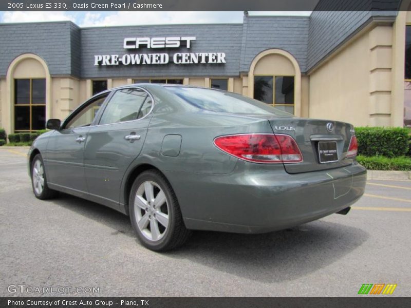 Oasis Green Pearl / Cashmere 2005 Lexus ES 330