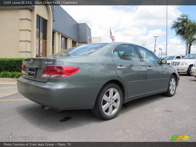 Oasis Green Pearl / Cashmere 2005 Lexus ES 330