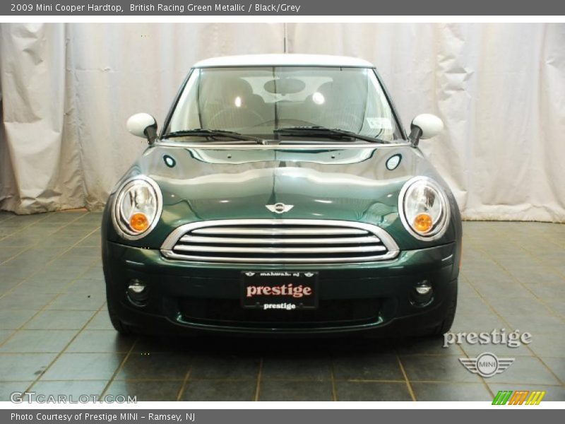 British Racing Green Metallic / Black/Grey 2009 Mini Cooper Hardtop
