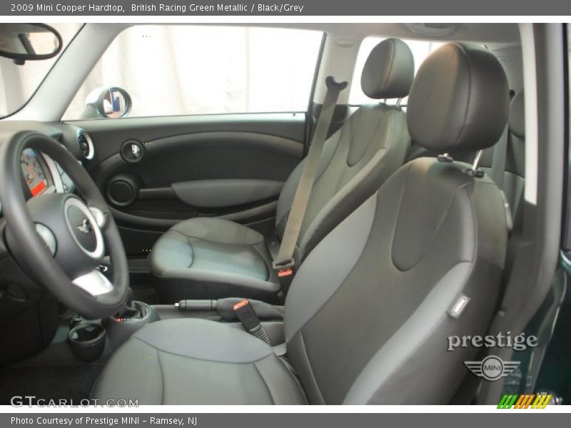 British Racing Green Metallic / Black/Grey 2009 Mini Cooper Hardtop