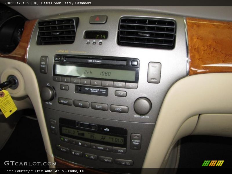 Oasis Green Pearl / Cashmere 2005 Lexus ES 330