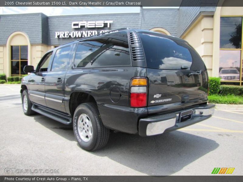 Dark Gray Metallic / Gray/Dark Charcoal 2005 Chevrolet Suburban 1500 LS