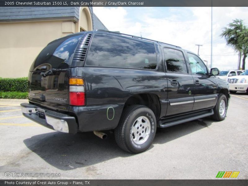 Dark Gray Metallic / Gray/Dark Charcoal 2005 Chevrolet Suburban 1500 LS