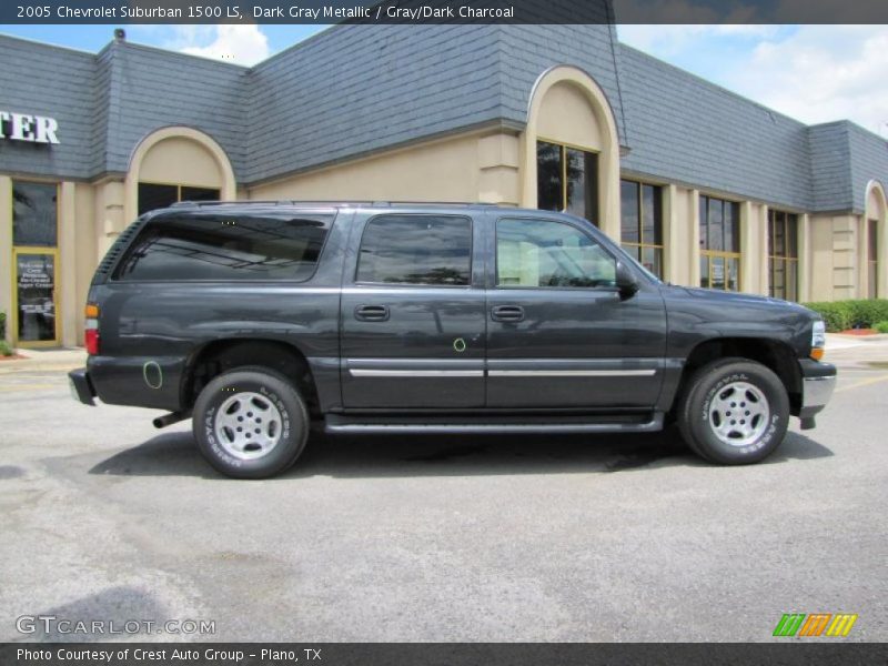Dark Gray Metallic / Gray/Dark Charcoal 2005 Chevrolet Suburban 1500 LS