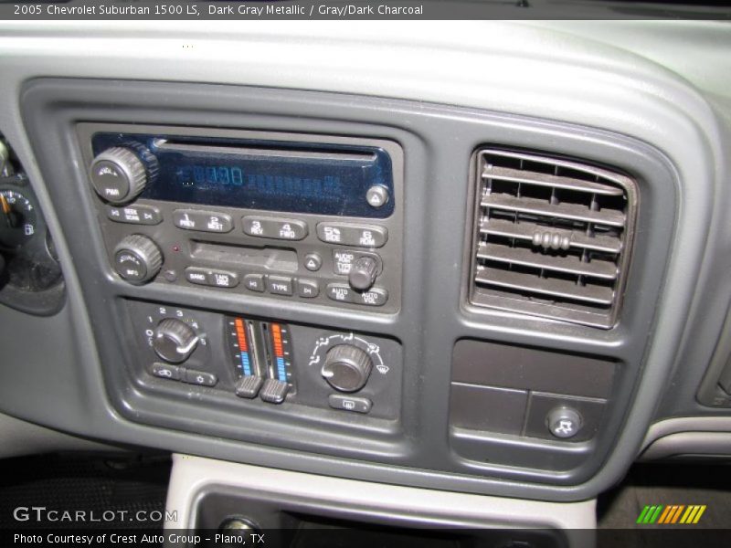 Dark Gray Metallic / Gray/Dark Charcoal 2005 Chevrolet Suburban 1500 LS