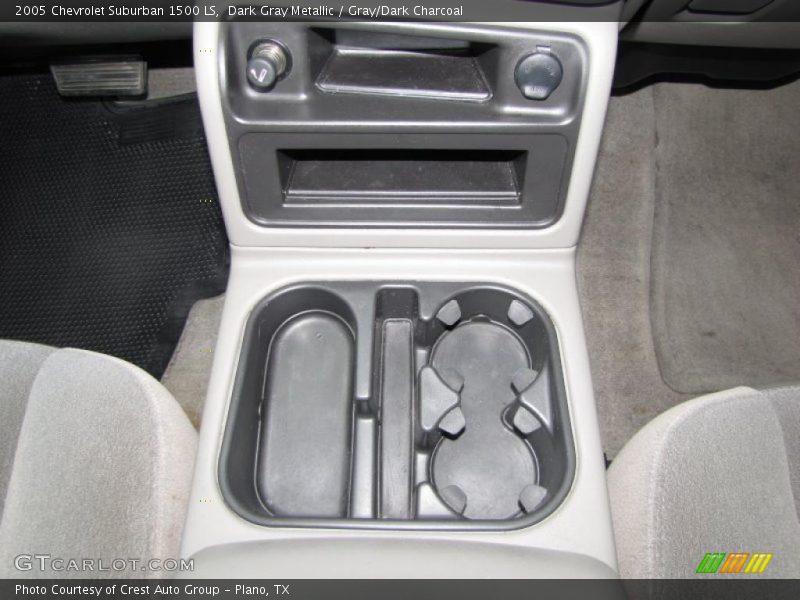 Dark Gray Metallic / Gray/Dark Charcoal 2005 Chevrolet Suburban 1500 LS