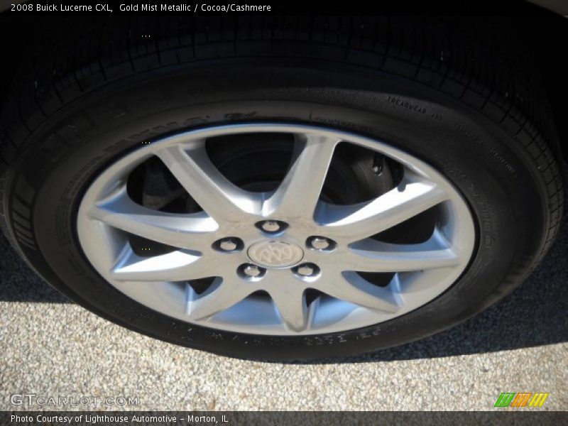 Gold Mist Metallic / Cocoa/Cashmere 2008 Buick Lucerne CXL