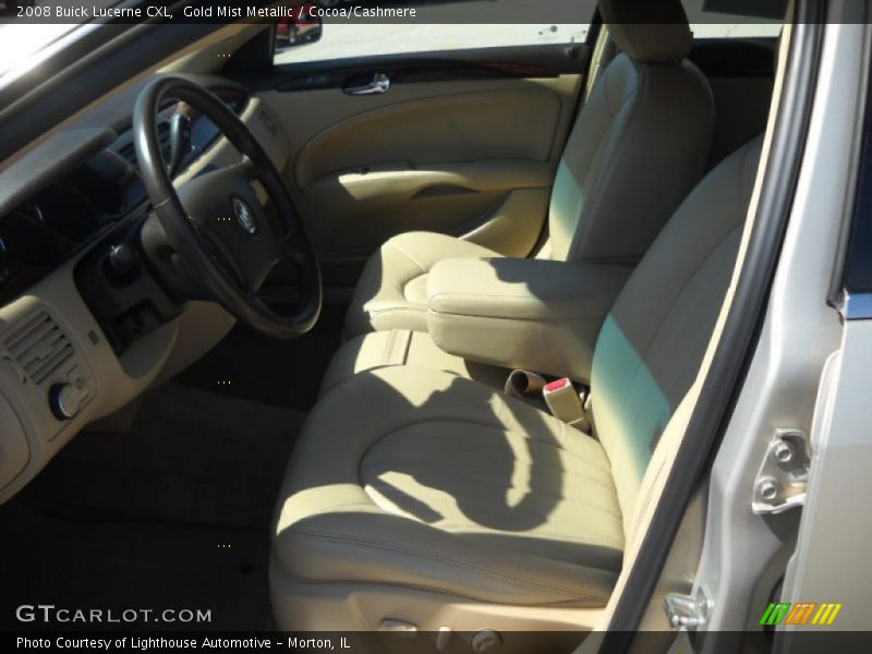 Gold Mist Metallic / Cocoa/Cashmere 2008 Buick Lucerne CXL