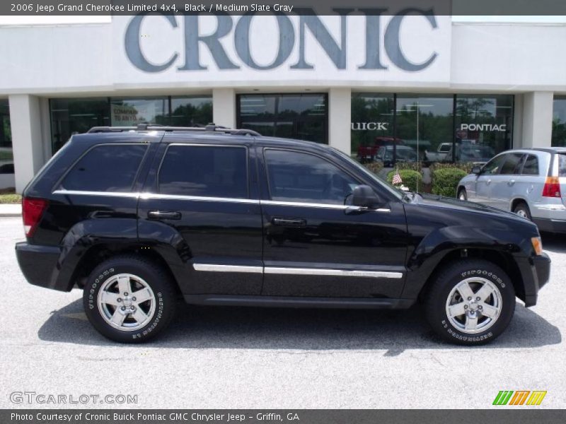 Black / Medium Slate Gray 2006 Jeep Grand Cherokee Limited 4x4