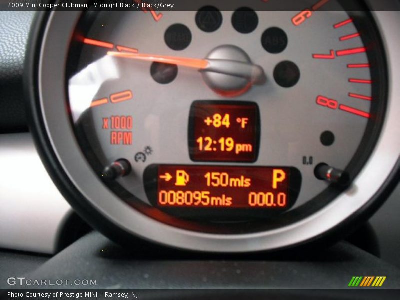Midnight Black / Black/Grey 2009 Mini Cooper Clubman