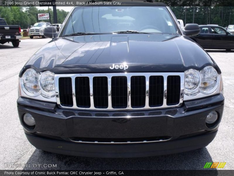 Black / Medium Slate Gray 2006 Jeep Grand Cherokee Limited 4x4