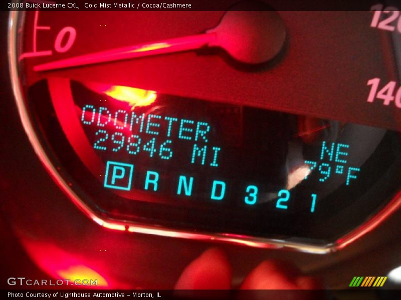 Gold Mist Metallic / Cocoa/Cashmere 2008 Buick Lucerne CXL