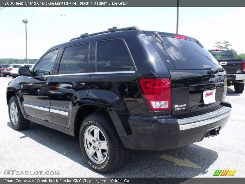 Black / Medium Slate Gray 2006 Jeep Grand Cherokee Limited 4x4