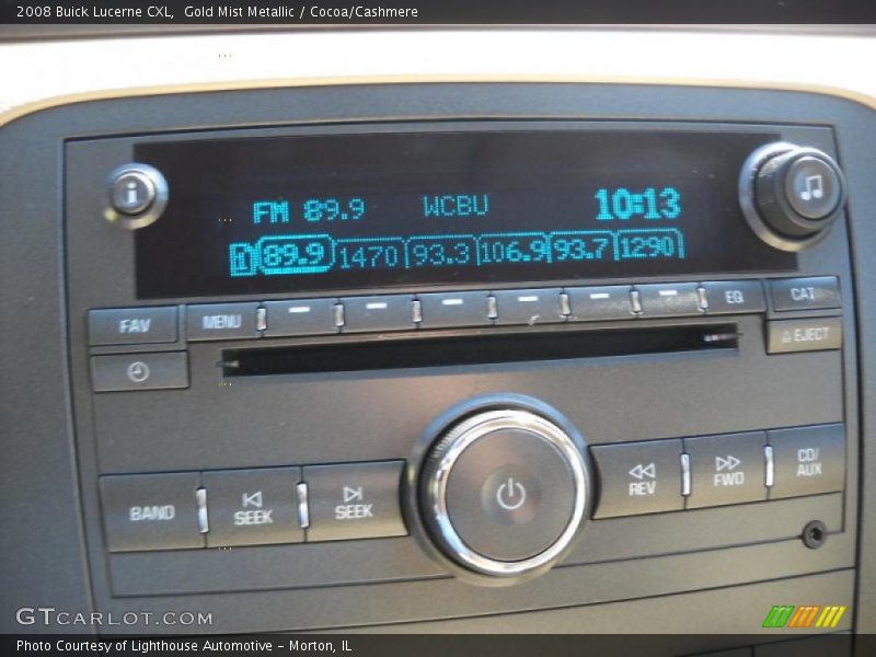 Gold Mist Metallic / Cocoa/Cashmere 2008 Buick Lucerne CXL