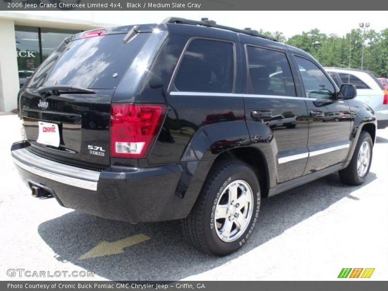 Black / Medium Slate Gray 2006 Jeep Grand Cherokee Limited 4x4
