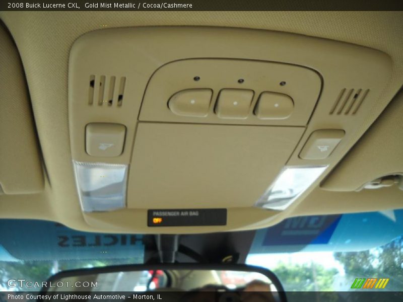 Gold Mist Metallic / Cocoa/Cashmere 2008 Buick Lucerne CXL