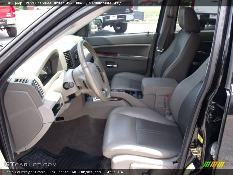 Black / Medium Slate Gray 2006 Jeep Grand Cherokee Limited 4x4