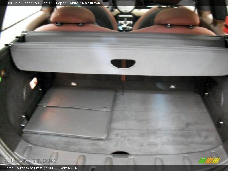 Pepper White / Malt Brown 2008 Mini Cooper S Clubman