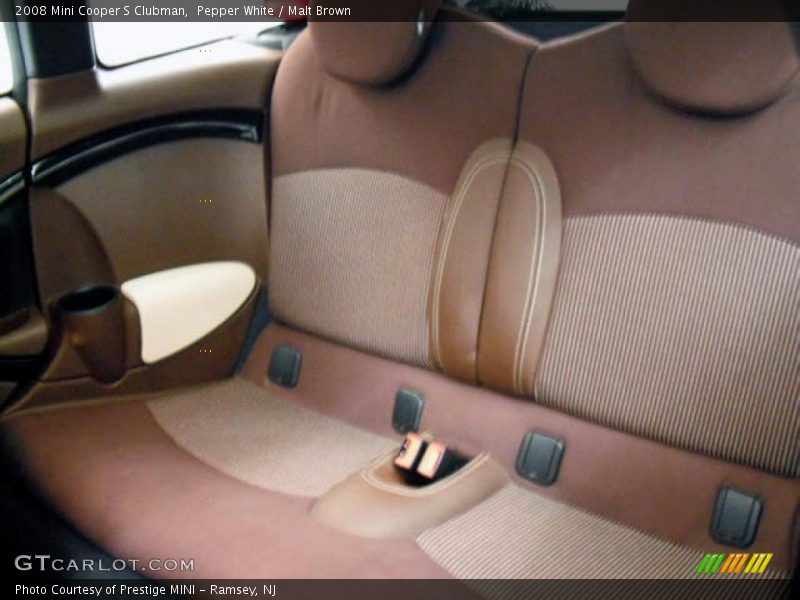 Pepper White / Malt Brown 2008 Mini Cooper S Clubman
