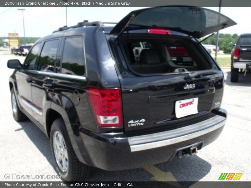 Black / Medium Slate Gray 2006 Jeep Grand Cherokee Limited 4x4
