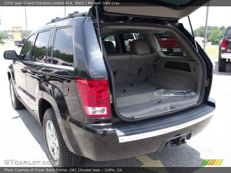 Black / Medium Slate Gray 2006 Jeep Grand Cherokee Limited 4x4