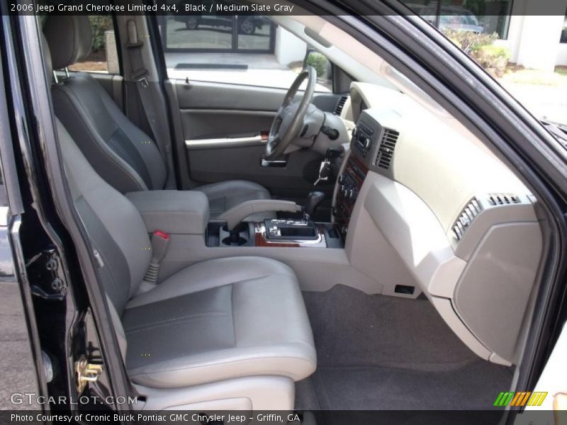 Black / Medium Slate Gray 2006 Jeep Grand Cherokee Limited 4x4