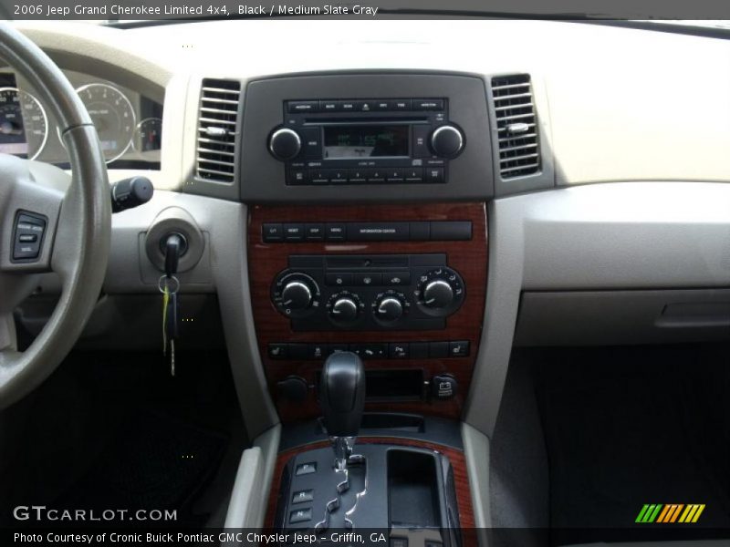 Black / Medium Slate Gray 2006 Jeep Grand Cherokee Limited 4x4