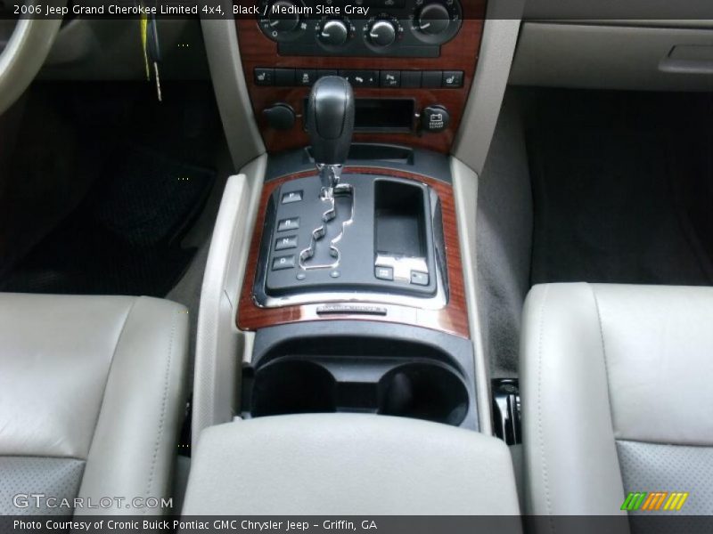 Black / Medium Slate Gray 2006 Jeep Grand Cherokee Limited 4x4