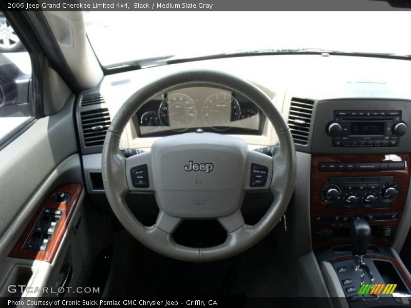 Black / Medium Slate Gray 2006 Jeep Grand Cherokee Limited 4x4