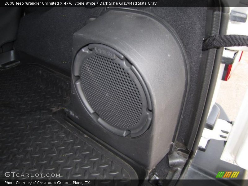 Stone White / Dark Slate Gray/Med Slate Gray 2008 Jeep Wrangler Unlimited X 4x4