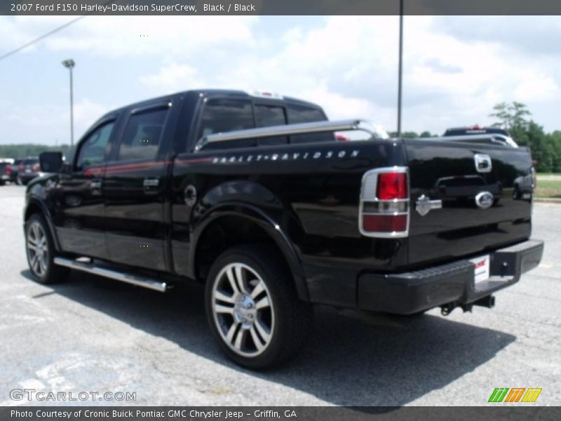 Black / Black 2007 Ford F150 Harley-Davidson SuperCrew