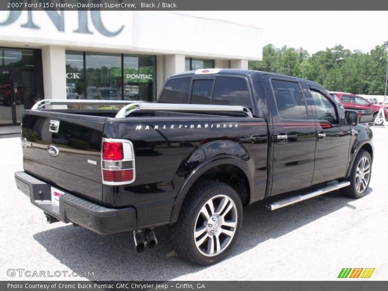 Black / Black 2007 Ford F150 Harley-Davidson SuperCrew