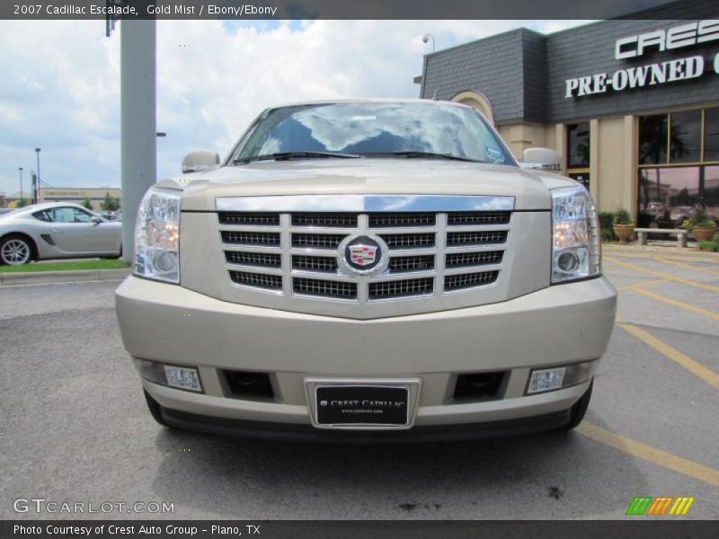 Gold Mist / Ebony/Ebony 2007 Cadillac Escalade